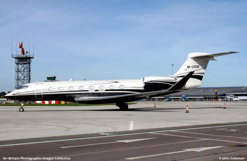 Jet privato M-USIK G650 Sawiris