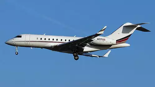 N117QS Global 5000 Ларри Сильверстайн