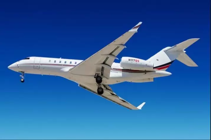 N117QS Global 5000 Ларри Сильверстайн