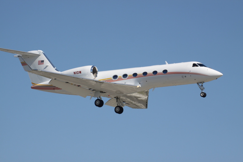 طائرة ديفيد ويلسون N1DW G450