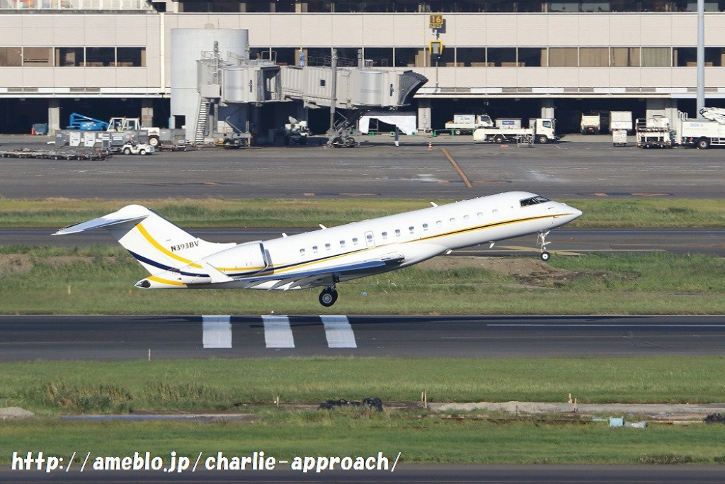 N393BV Bombardier Global 6000 Барри Диллер