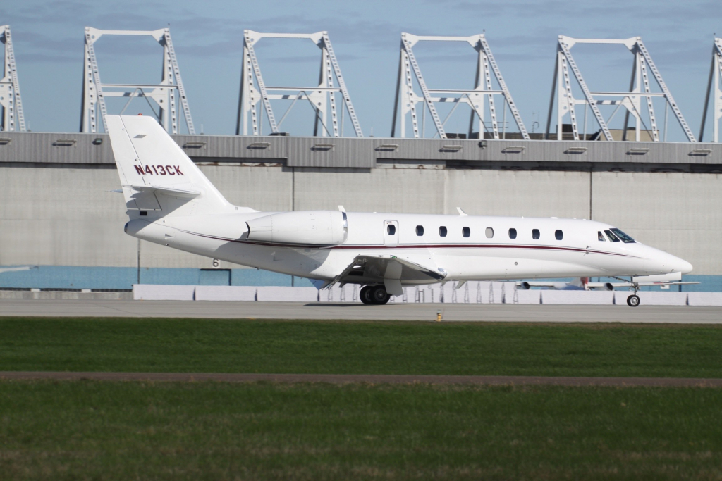 N413CK Cessna Citation Tommy Bagwel Jet