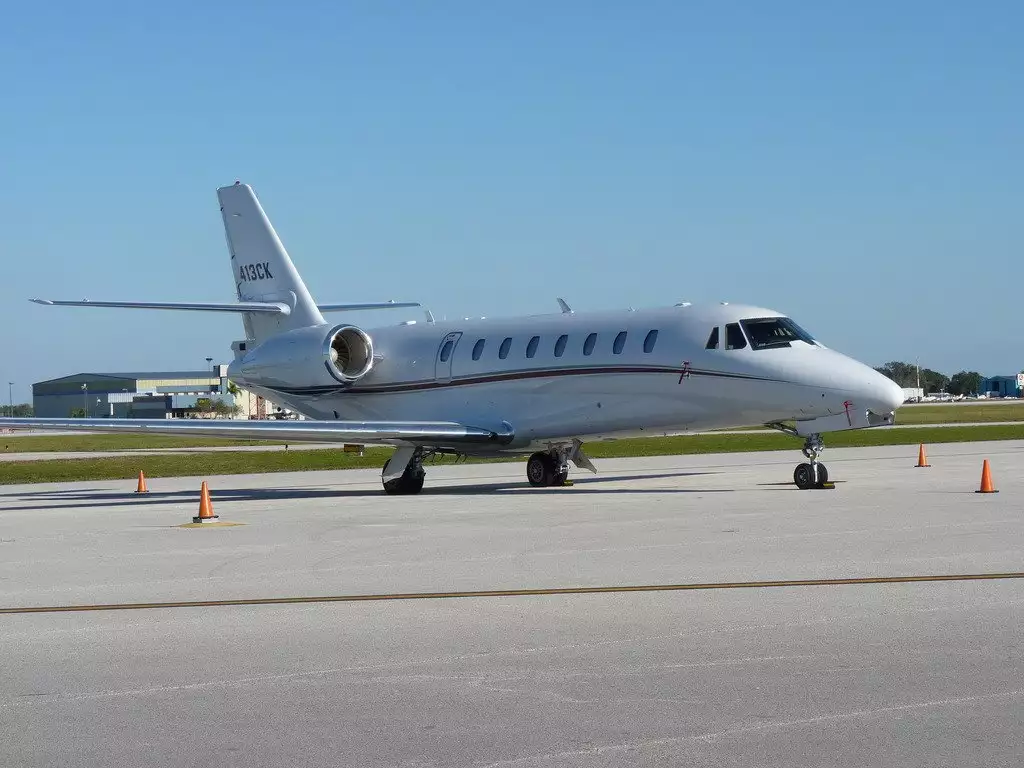 N413CK Cessna Citation Tommy Bagwel jet