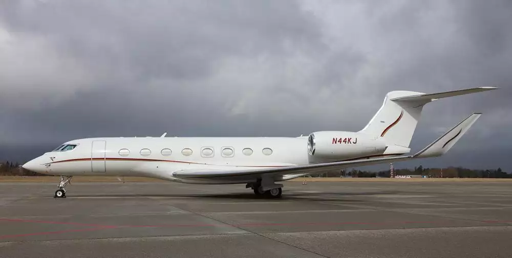 N44KJ G650ER Халед аль Джуффали