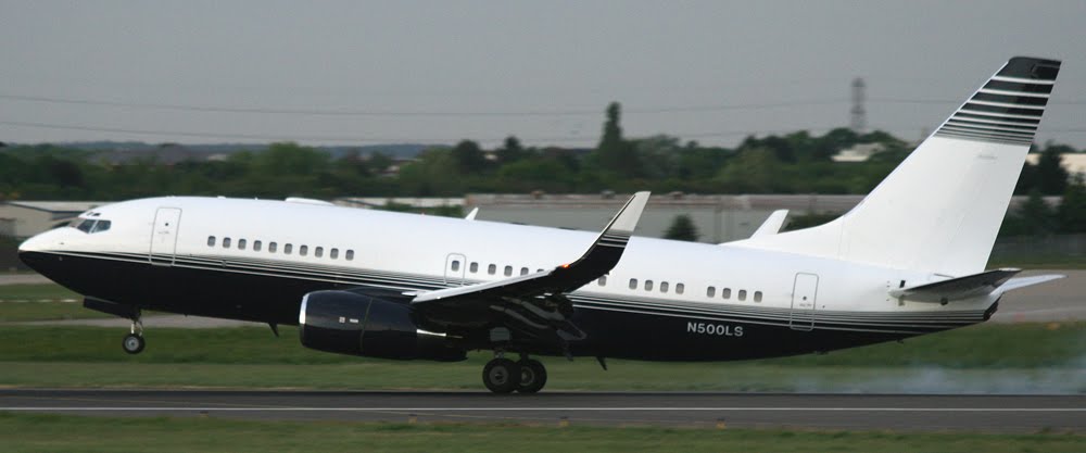 N500LS B737 BBJ  Leslie Wexner
