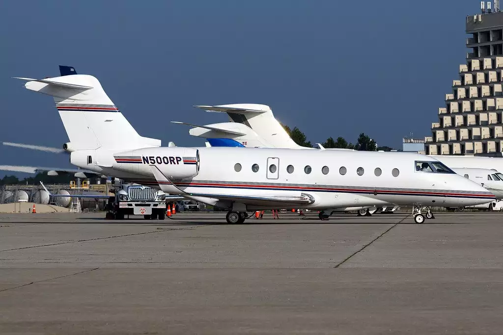 N500RP Gulfstream G280 Частный самолет Роджера Пенске