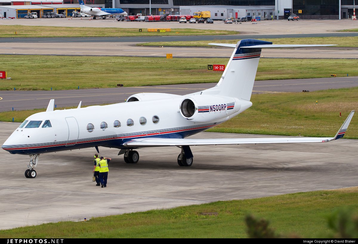 N500RP Gulfstream G280 Roger Penske private jet