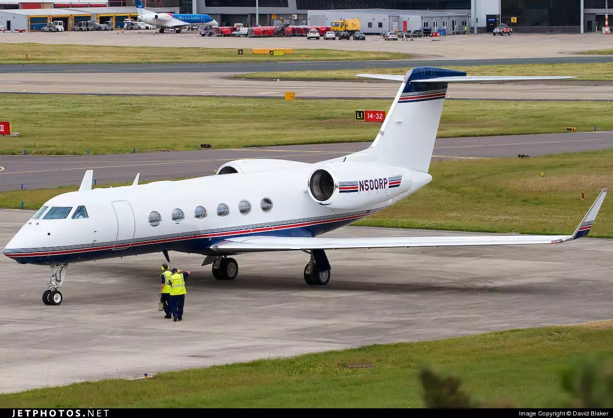 Jet privé N500RP Gulfstream G280 Roger Penske