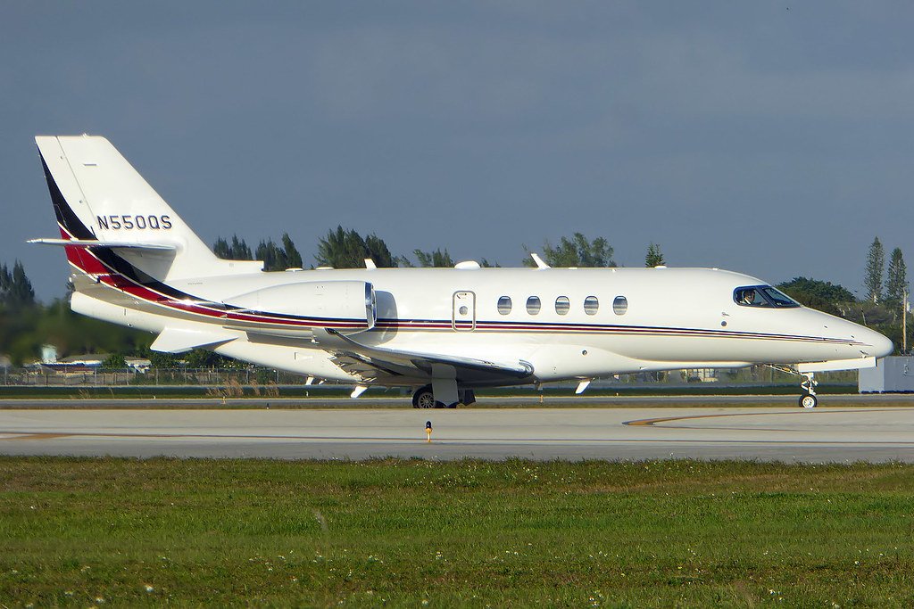 N550QS Cessna Citation Джефф Гордон