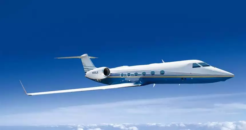 Jet privato N555LR Gulfstream GIV JR Ridinger