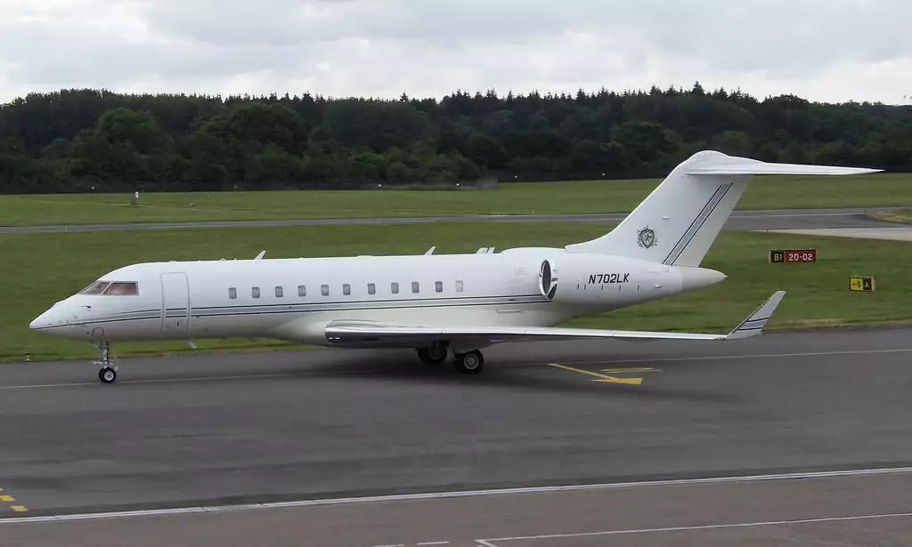 Jet privado N702LK Global 5000 Lee Anderson 