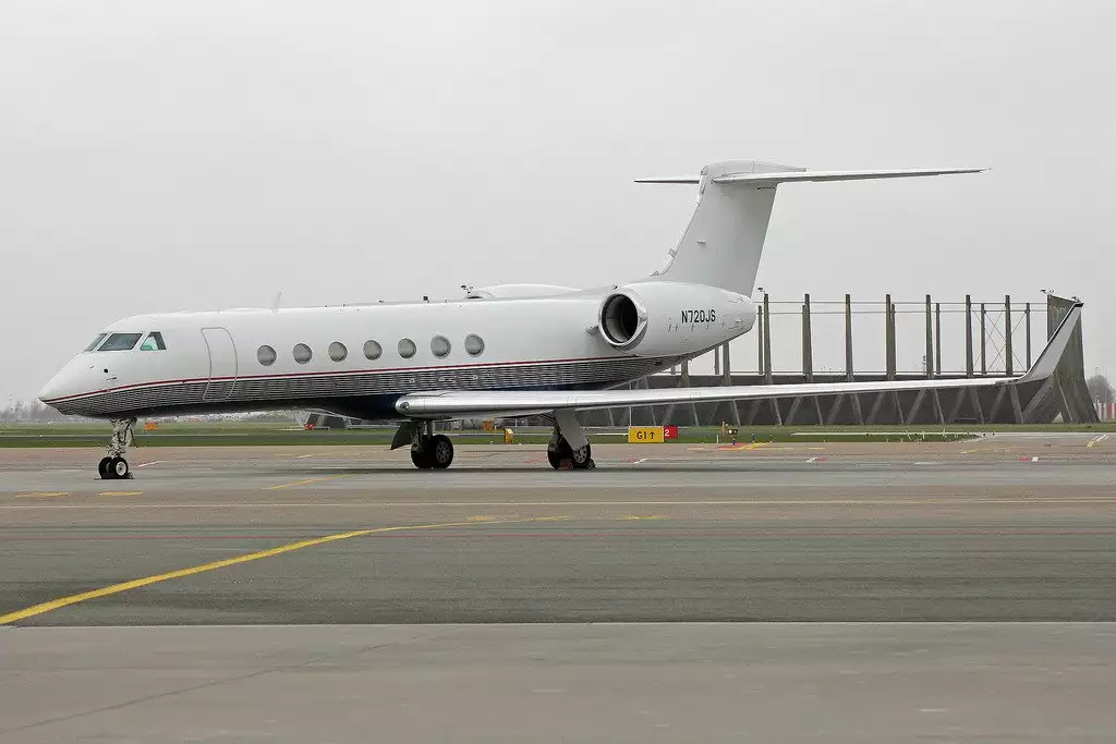 N720JS G550 Реактивный самолет Шоттенштейна