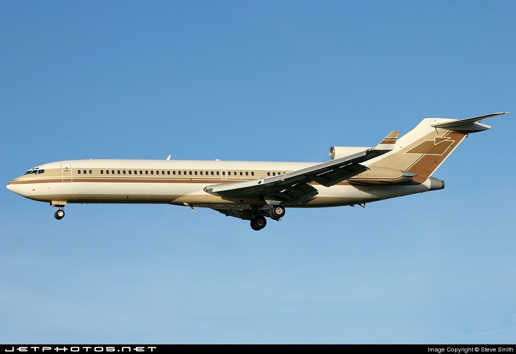 N721MF B727 Issam-tarieven (Wedge Group)