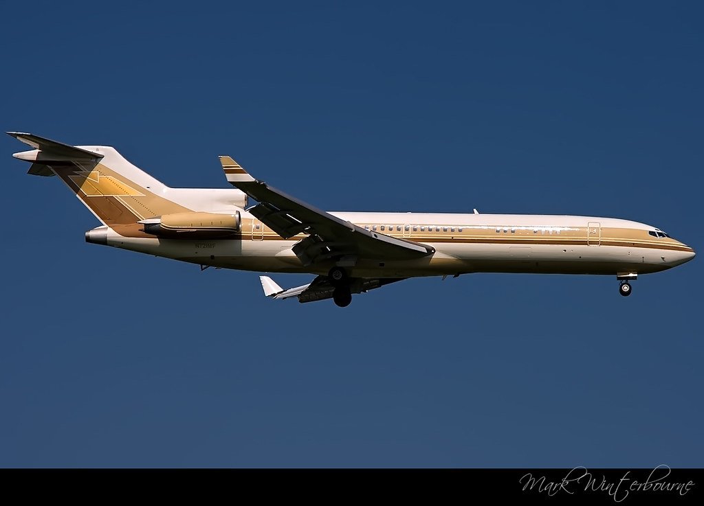 N721MF B727 Issam-tarieven (Wedge Group)