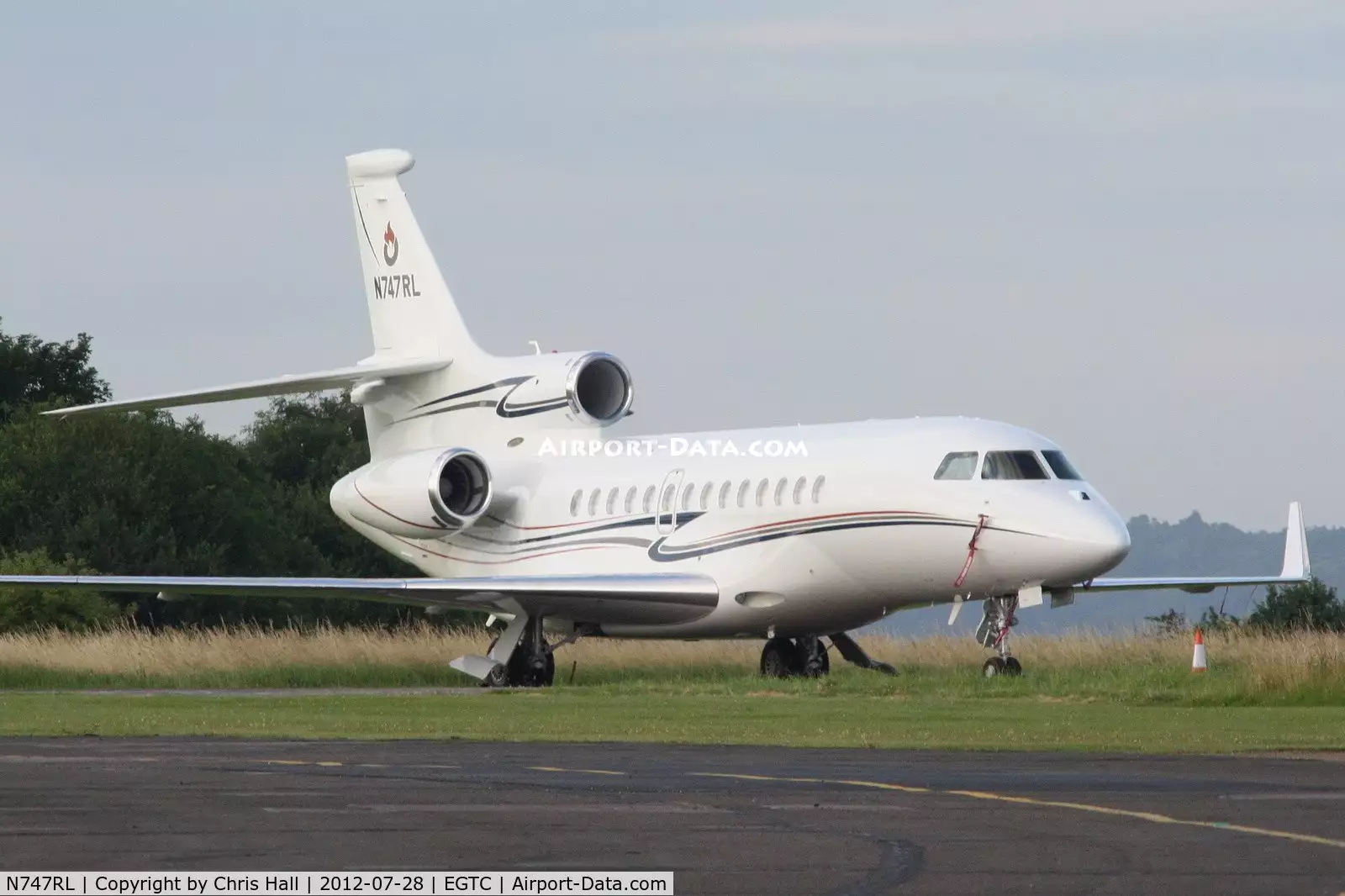 N747RL Dassault Falcon 7X Родни Льюис