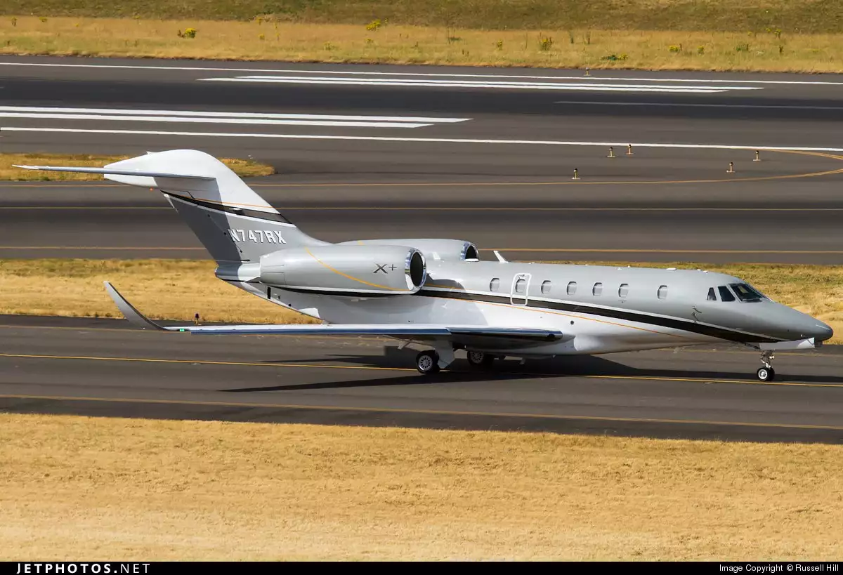 N747RX Cessna Citation X Родни Льюис