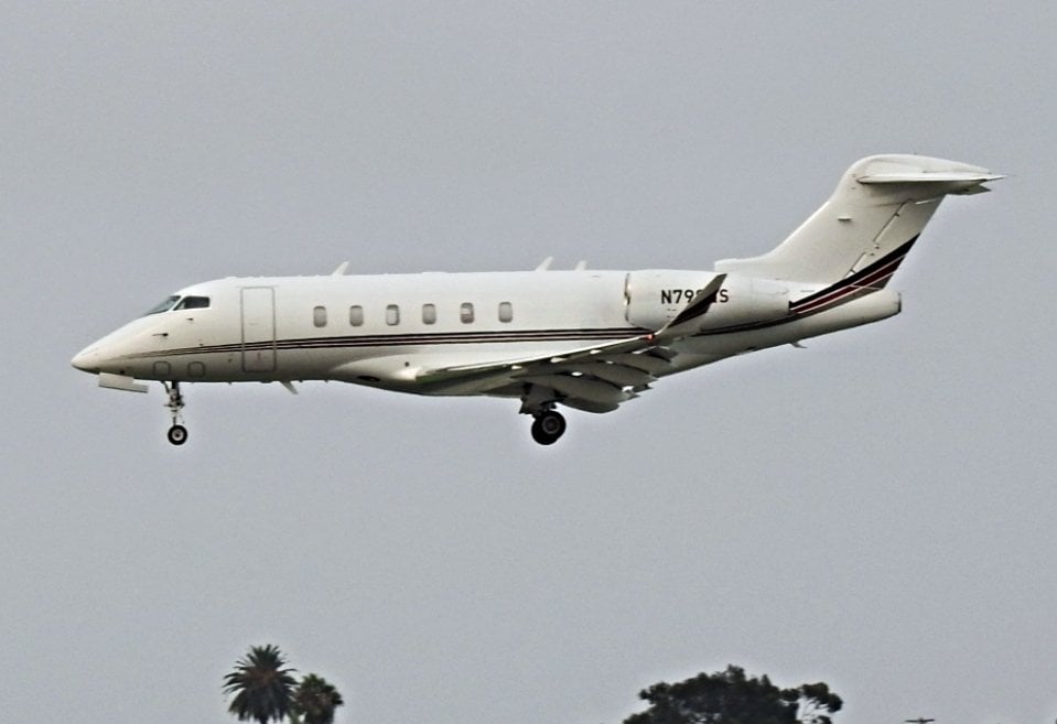 Jet privado N799QS Bombardier Jerry Seinfeld