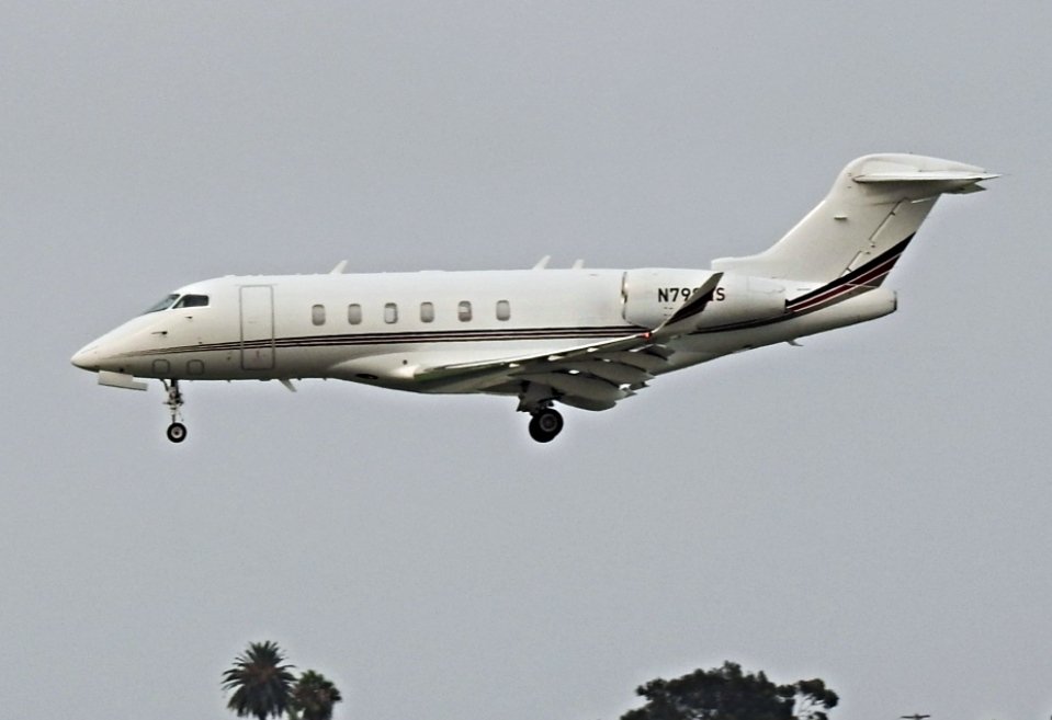 N799QS Bombardier Jerry Seinfeld Privatjet