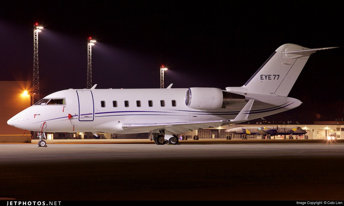 N955JG Bombardier Challenger Goh Cheng Liang