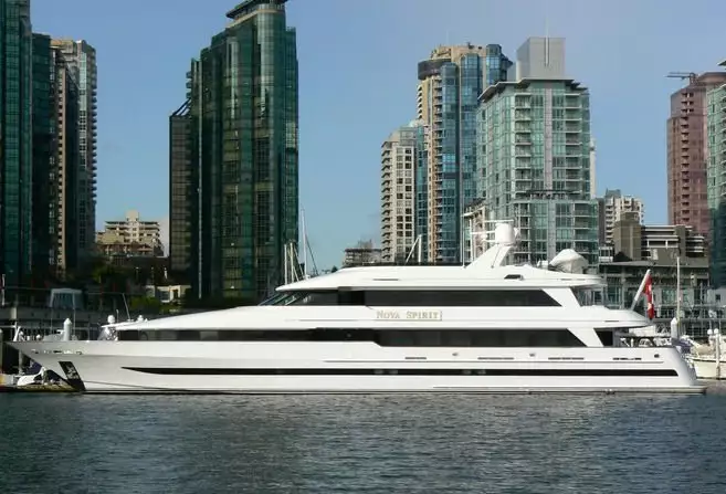 NOVA SPIRIT yacht • Trinity • 1999 • owner Jim Pattison