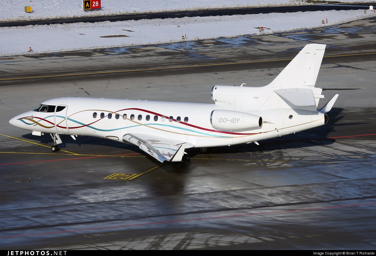 OO-IDY Falcon 7X إبراجيموف