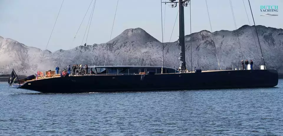 Iate à Vela NGONI • Royal Huisman • 2017 • Proprietário Tony Buckingham