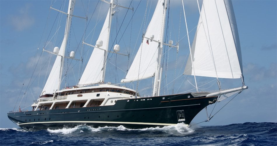 Sailing Yacht EOS • Lurssen • 2006 • Owner Barry Diller