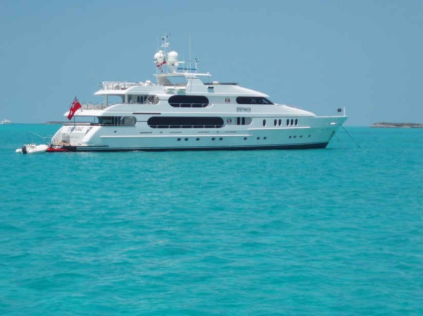 Tiger Woods yacht Privacy