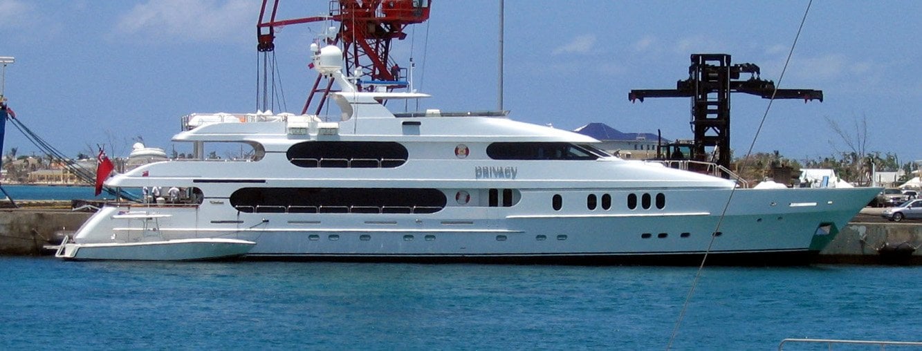 Tiger Woods yacht Privacy