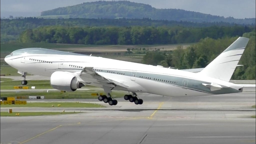 VP-CAL B777 BBJ Мохаммед бин Фахд 