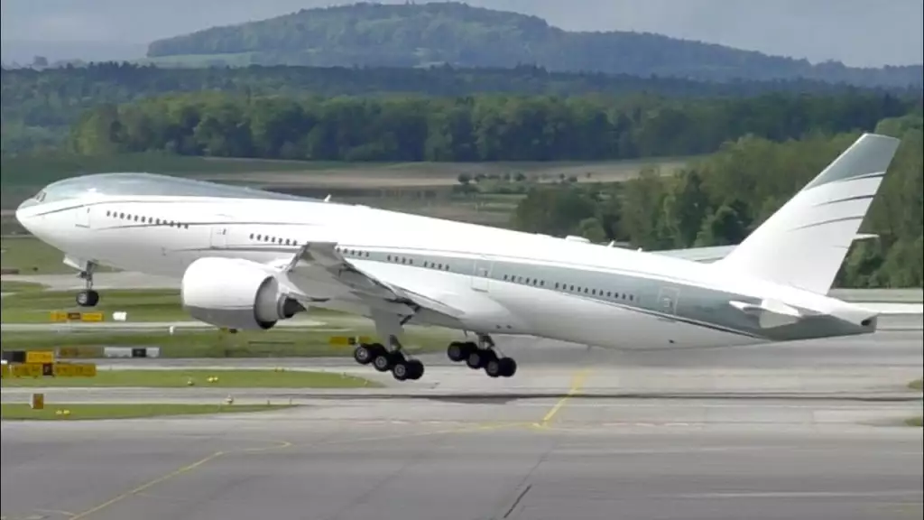 VP-CAL B777 BBJ محمد بن فهد 