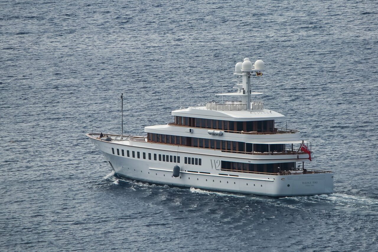 WEDGE TOO yacht • Feadship • 2002 • owner Issam Fares