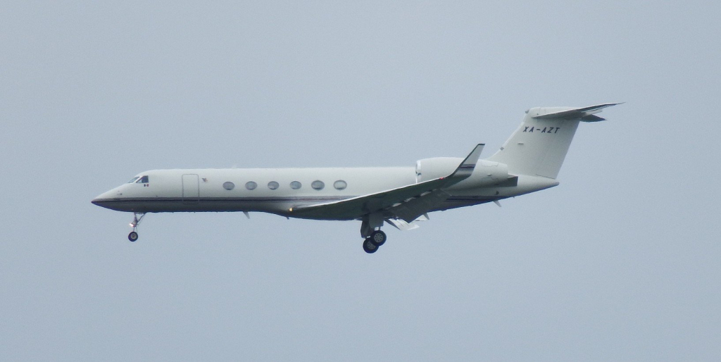 Jet privado XA-AZT Gulfstream GV Salinas Pliego