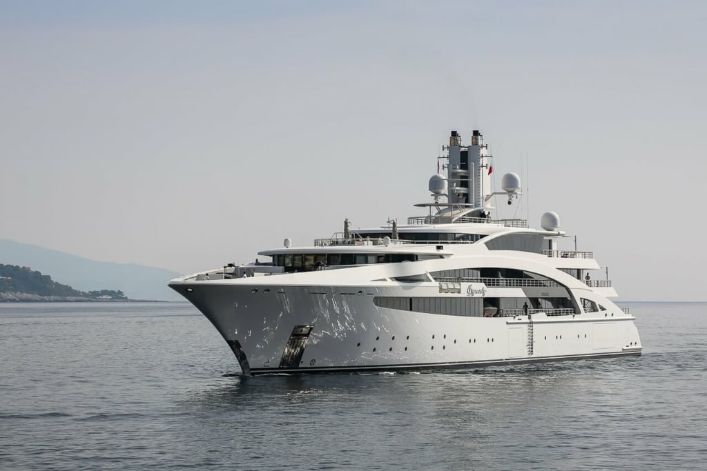 Inside I Dynasty Yacht Peters Werft 2015 Value 200m Built For Alijan Ibragimov