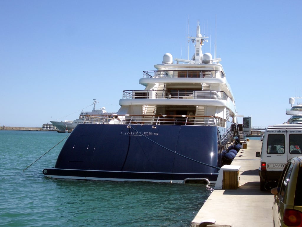 the limitless yacht