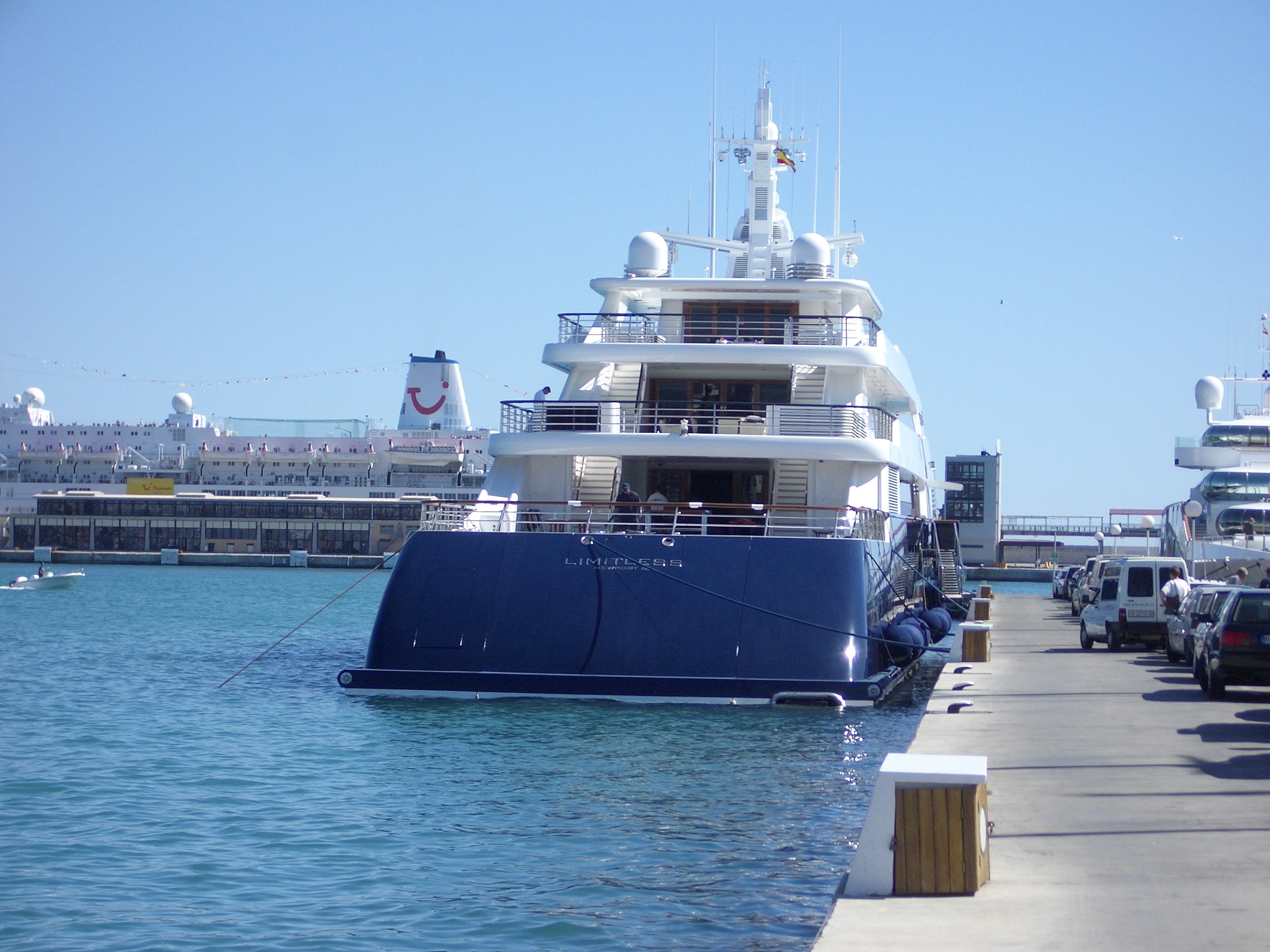 the limitless yacht