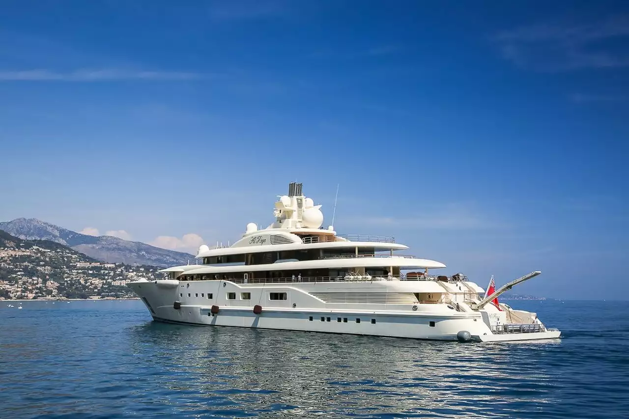 Yacht Al Raya – 110 m – Lürssen