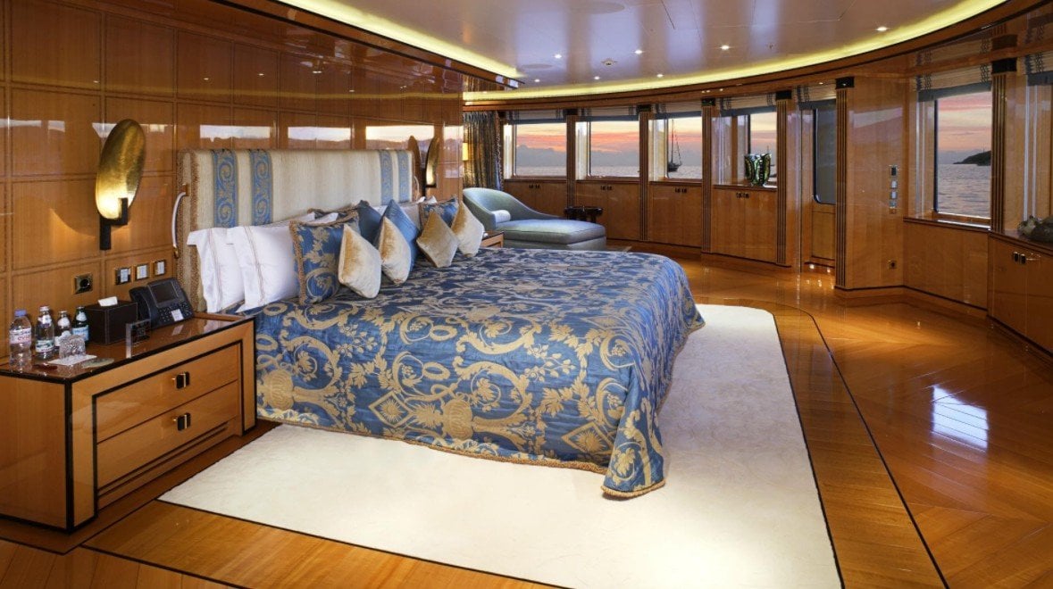 Lurssen jacht AL RAYA interieur