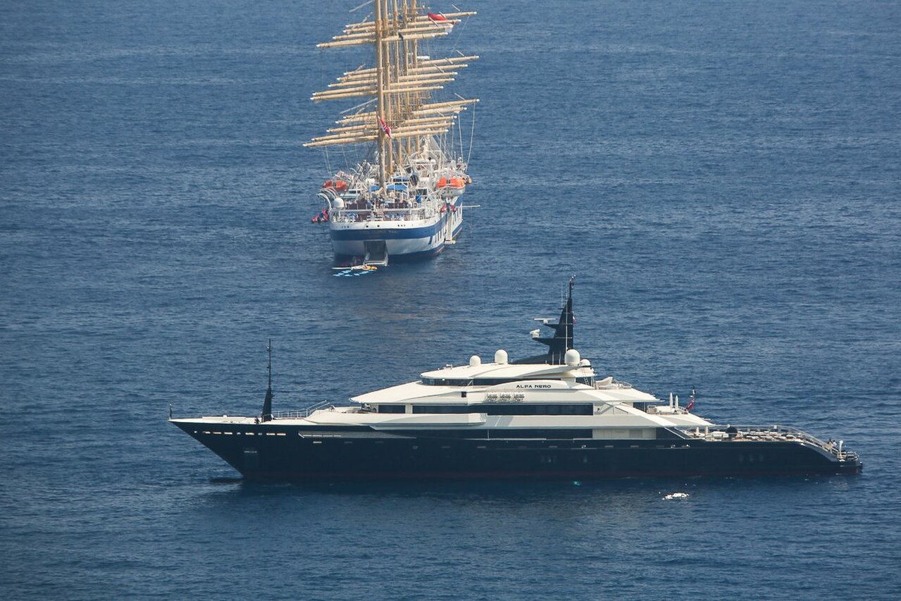 ALFA NERO Yacht • Oceanco • 2007 • Owner Andrey Guryev