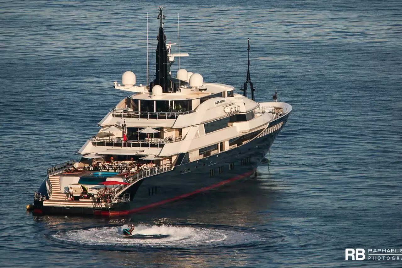 ALFA NERO Yacht • Andrey Guryev $120M Superyacht