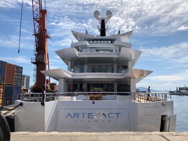 Inside ARTEFACT Yacht • Nobiskrug • 2020 • Value 150M • Owner Mike Lazaridis