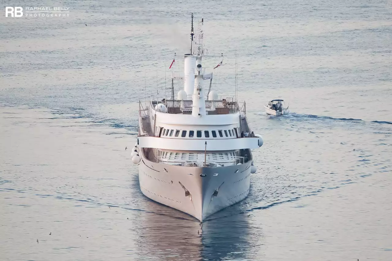 jacht Atlantis II – 116m – Hellenic Shipyards - familie Niarchos