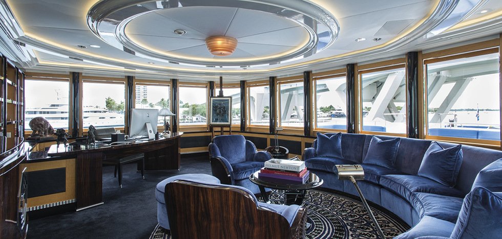 Inside AURORA Yacht • Lurssen • 2017 • Value $120M • Owner Andrey Molchanov