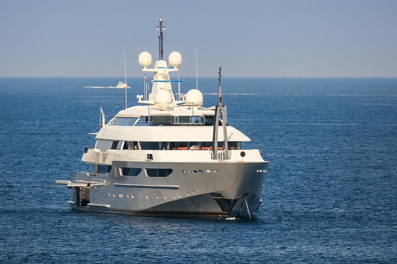 ARBEMA Yacht • (ex AZTECA) • CRN Spa • 2010 • Owner Ricardo Salinas Pliego