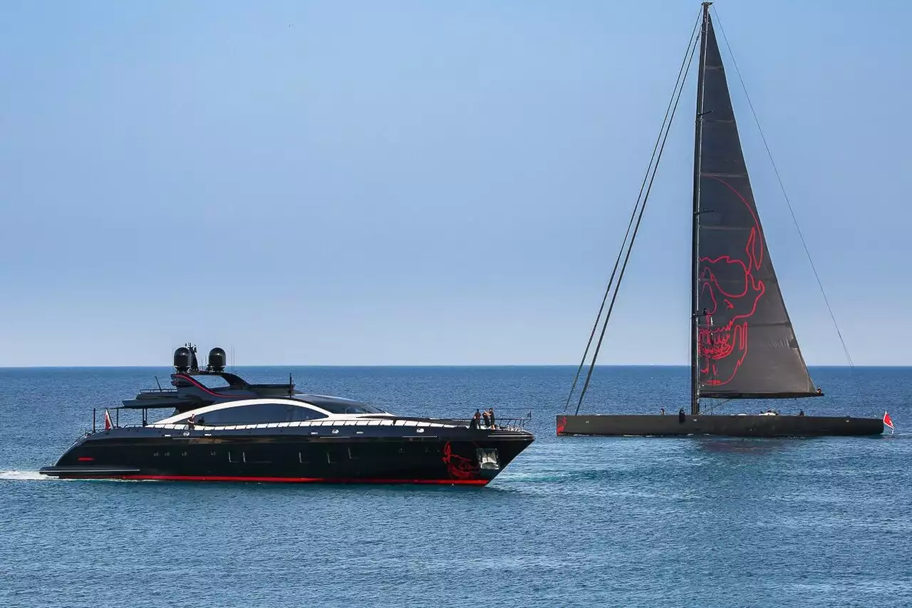Black shop legend yacht