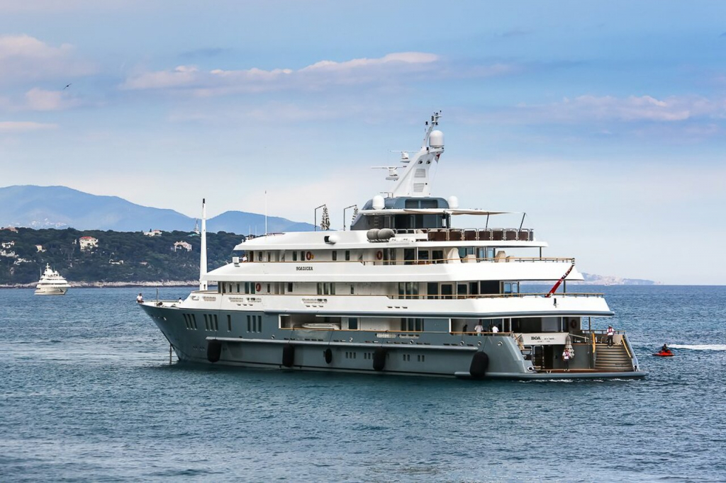 Inside Gabriele Volpi's $50,000,000 BOADICEA Yacht
