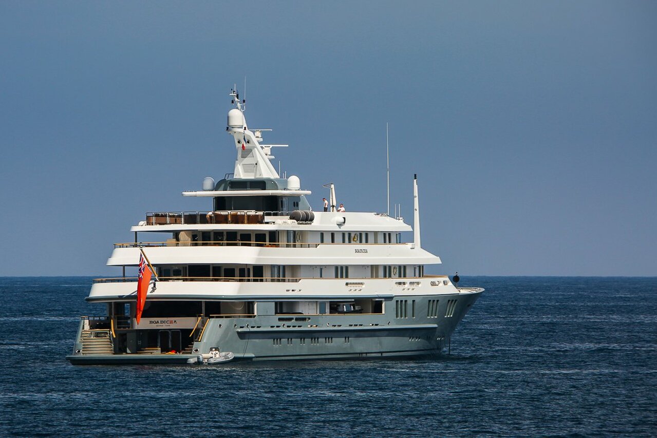 BOADICEA Yacht • Gabriele Volpi $50 Million Superyacht • Amels • 1999