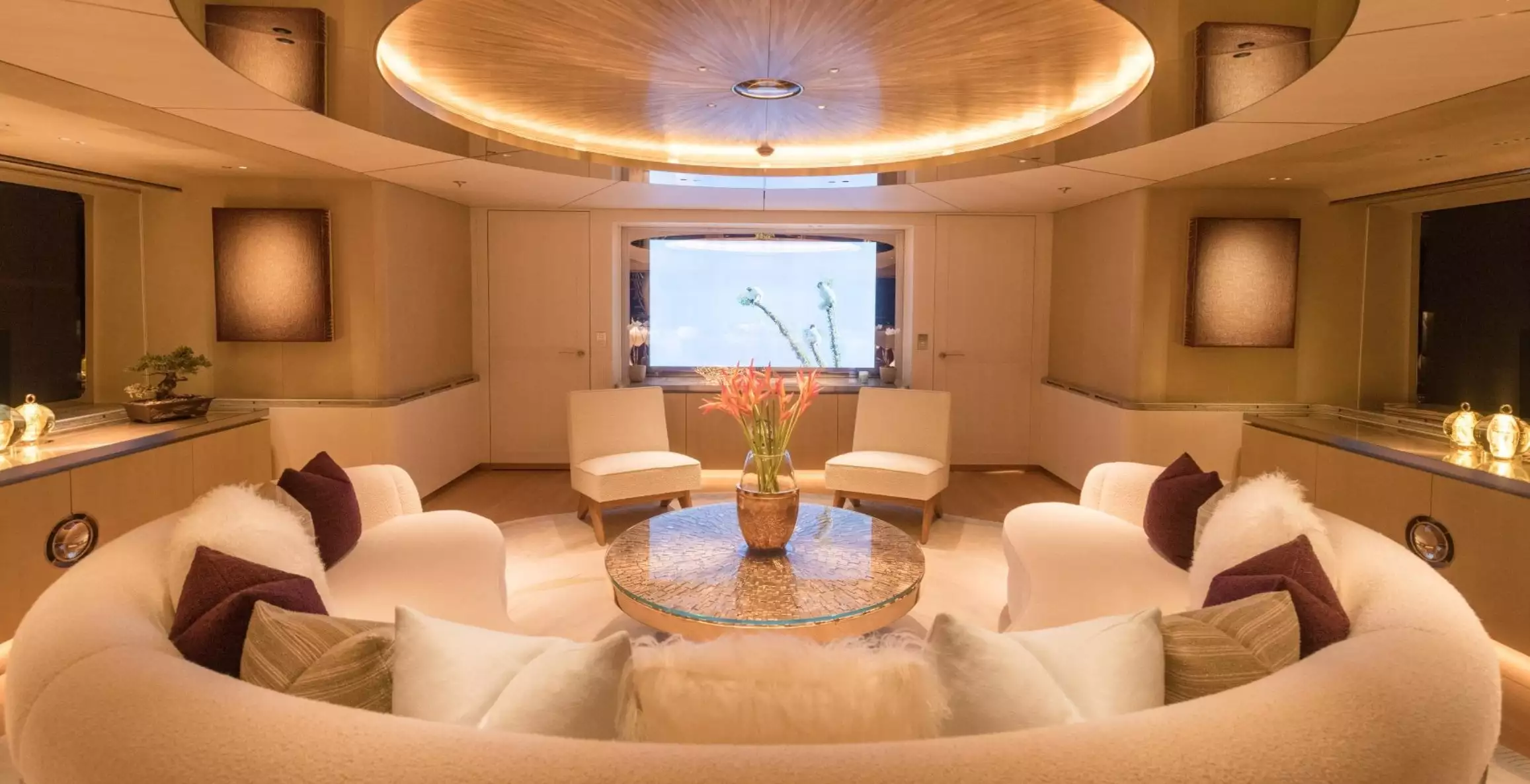 Amels yacht Driftwood interior