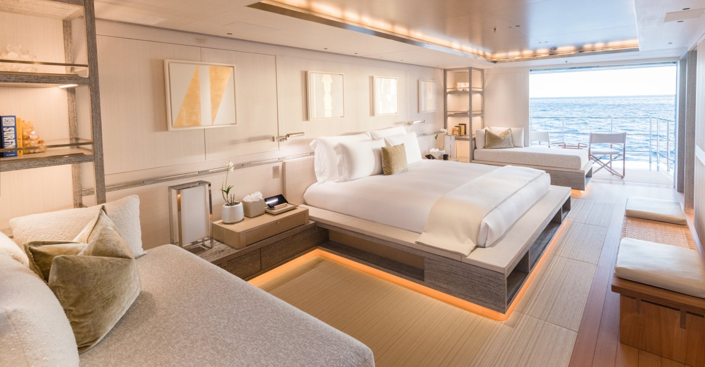 Amels yacht Driftwood interior