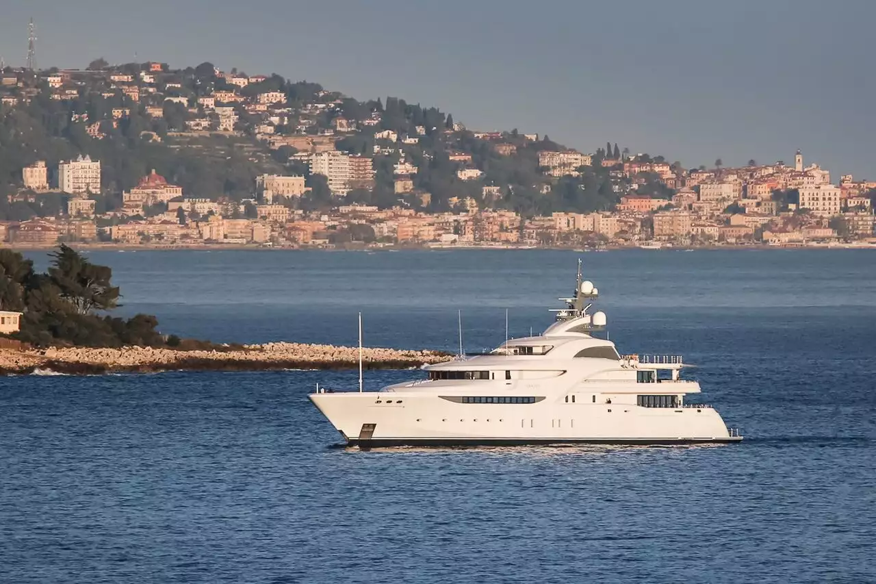 GRACEFUL Yacht • Blohm Voss • 2014 • 82m • Proprietario Vladimir Putin